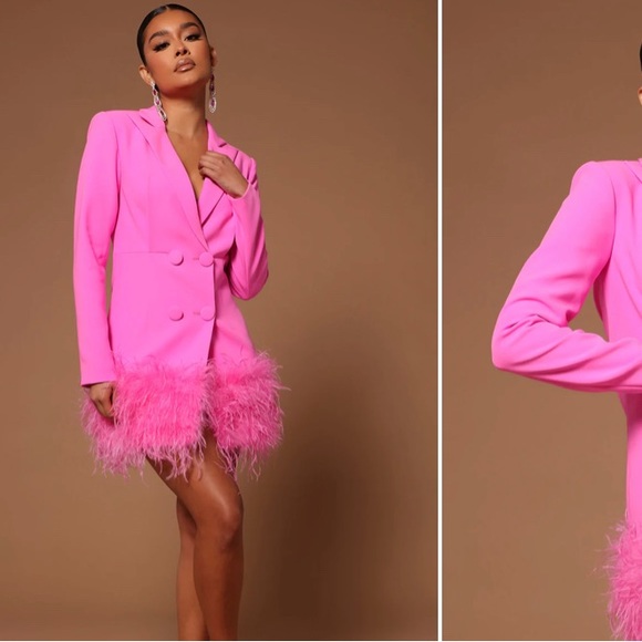 Fashion Nova | Dresses | Feather Blazer Dress | Poshmark Fashion Nova | Dresses | Feather Blazer Dress | Poshmark
